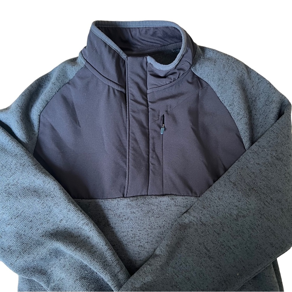Champion C9 Men's Knit Fleece Pullover Sweatshirt Blue S